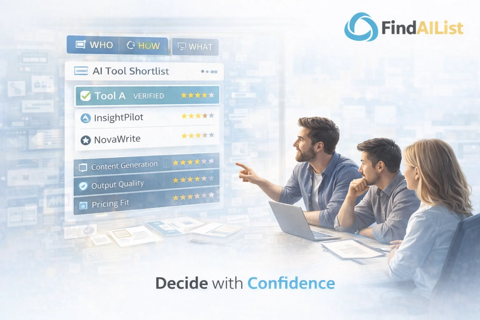 How FindAIList Helps Teams Shortlist AI Tools with More Confidence