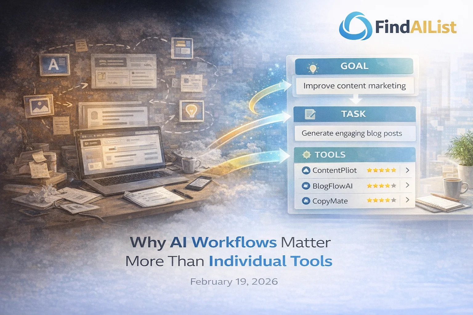 Why AI Workflows Matter More Than Individual Tools